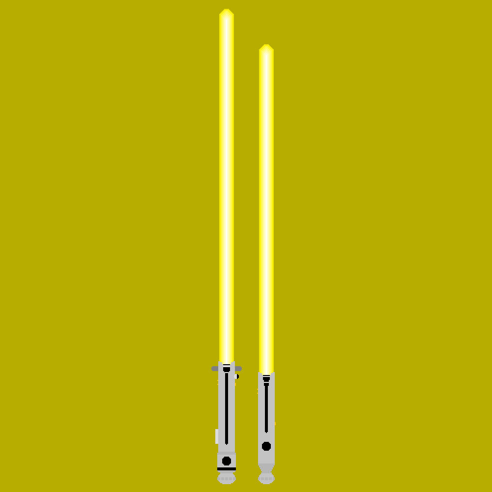 saberbits's tweet photo. "As a Jedi, we were trained to be keepers of peace, not soldiers. But all I've been since I was a Padawan is a soldier."

Today, I bring you Ahsoka Tano's first pair of lightsabers! They were seen and extensively used by her in the Clone Wars TV show, and come in yellow and blue. https://t.co/vMcMlelk6o