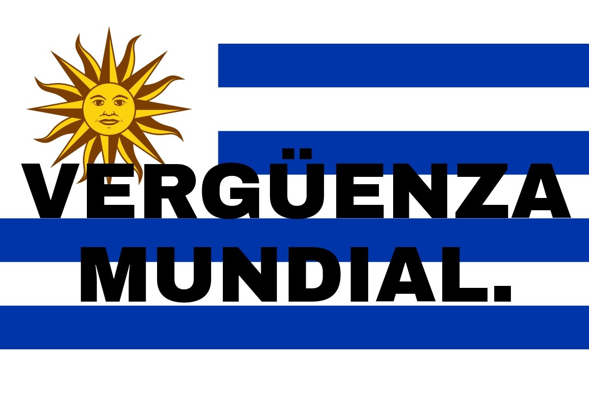 CaipoYadira's tweet photo. Que asco que tengan que ganar así #uruguay es una vergüenza este partido fue comprado y robado https://t.co/nbD8arMjjm