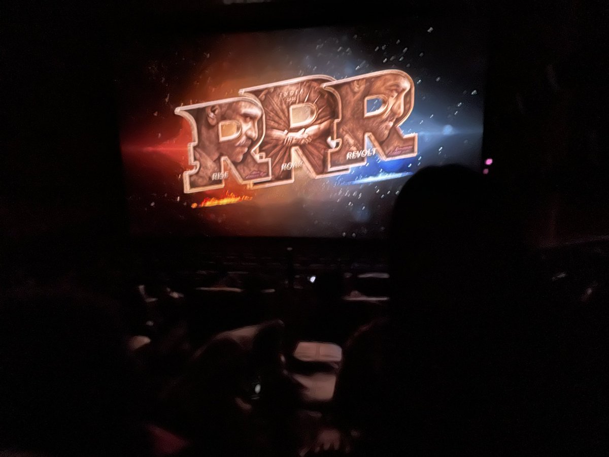 What a visual treat!!!!! #KomaramBheemNTR #RamCharan #SSRajamouli salute!!!!