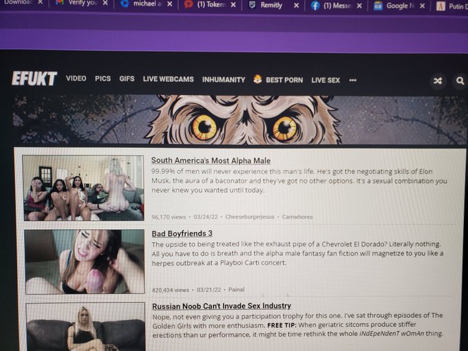 Apparently i am on efukt. Is that a good thing? https://t.co/xrP54cWw1w