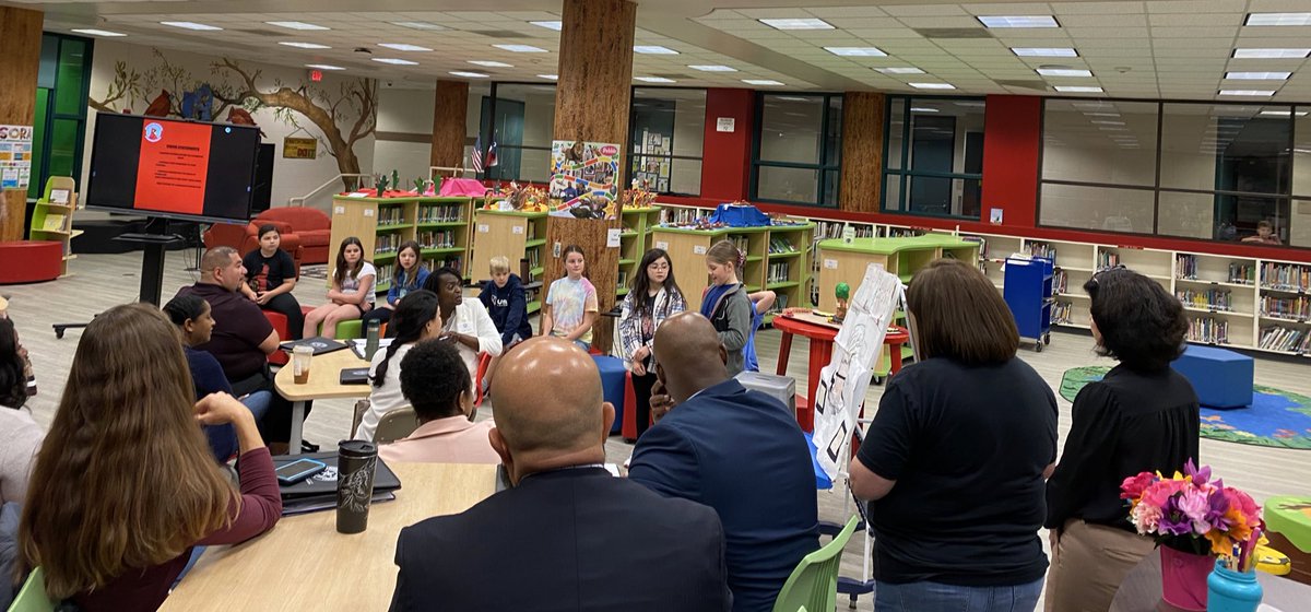 Proud of our <a href="/HumbleISD_WCE/">Willow Creek Elem</a> 4th graders for presenting their projects to a room full of adults yesterday. That takes courage!