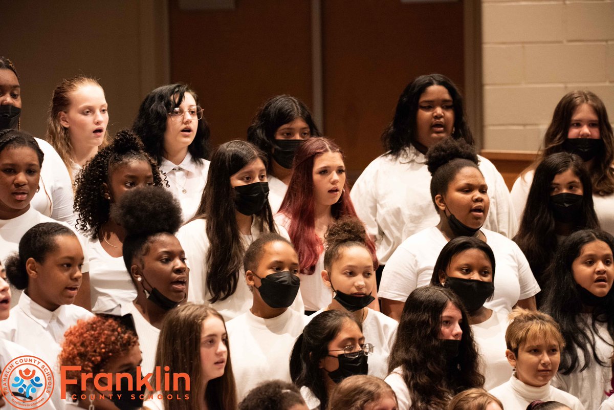 FCSchoolsNC's tweet photo. The 2022 FCS All-County Chorus Concert took place tonight. Clinician Sonja Williams led the chorale in various songs to display their singing prowess. https://t.co/hSrSm0EZl1