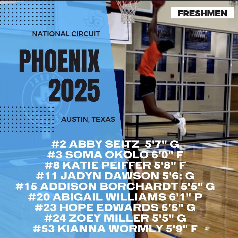 Phoenix 2025 (PhoenixSelect25) / Twitter
