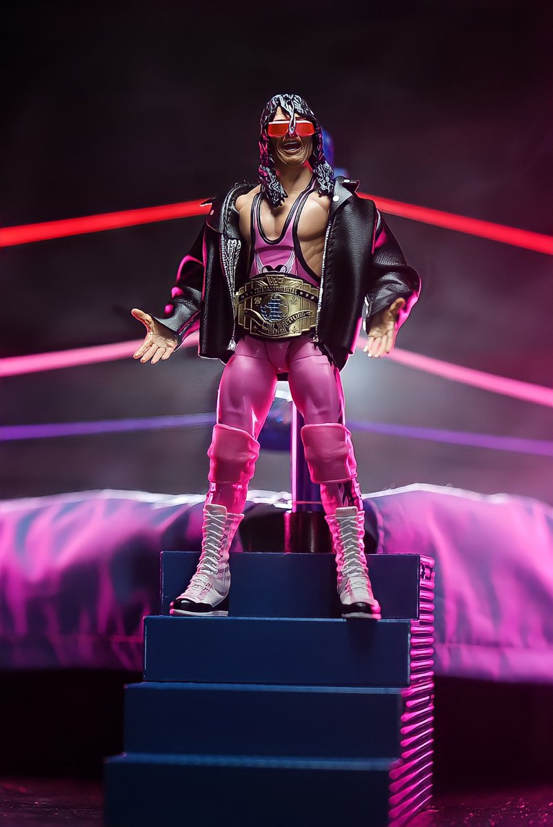 Best there is…was…and best there ever will be 💕 #wwe #wwf #toys #ringsidecollectibles #wweelitesquad #mattel #wcw #aew #wweraw #smackdown #wrestlingcommunity #figurephotography #artistsontwitter #photographyart #figlife #brethart #hitman #brethitmanhart