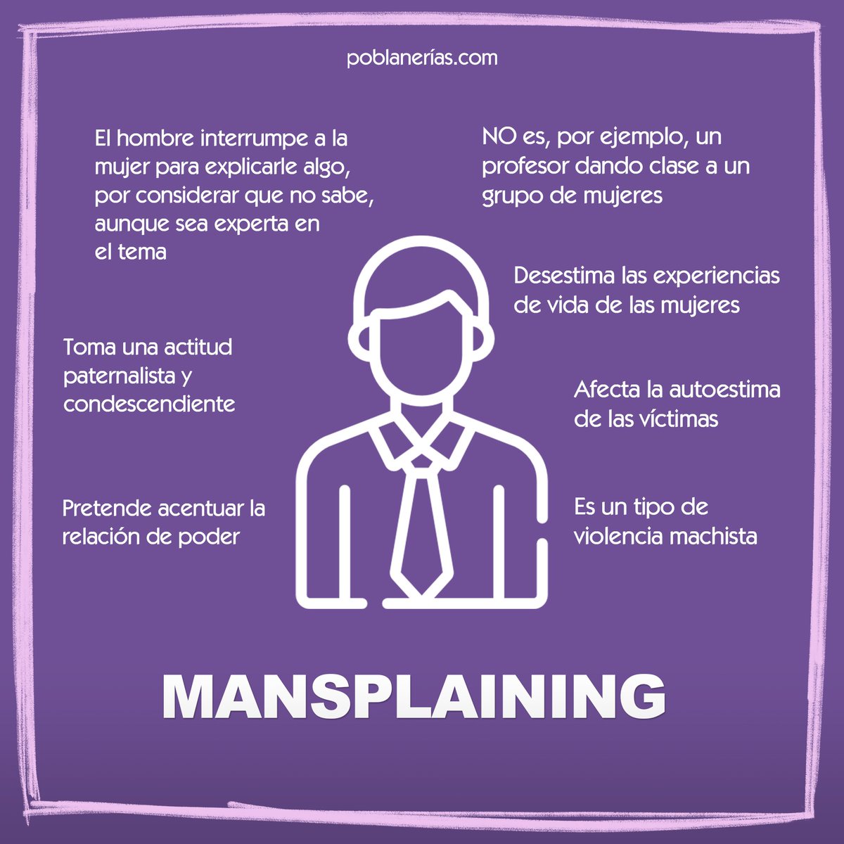 alejandra_luza_'s tweet photo. Algo que vivimos a diario las mujeres "MANSPLAINING"... iré publicando estos conceptos para aprender y no replicar 🙅🏽‍♀️ https://t.co/6Dsd4B9zkl