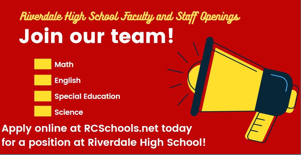 We have an English position open until April 1!