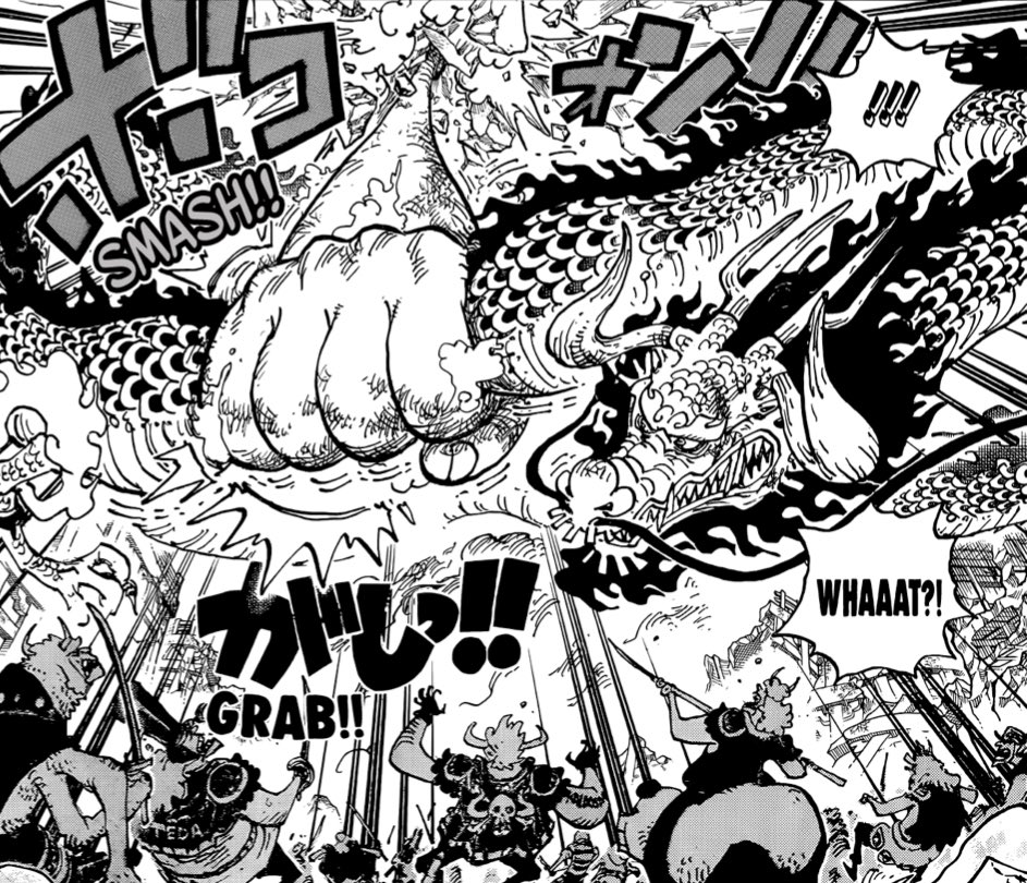 DaPowda's tweet photo. Quand elle te dit qu’elle « sait faire » 
 #ONEPIECE1044 https://t.co/qGsXDdD8ew
