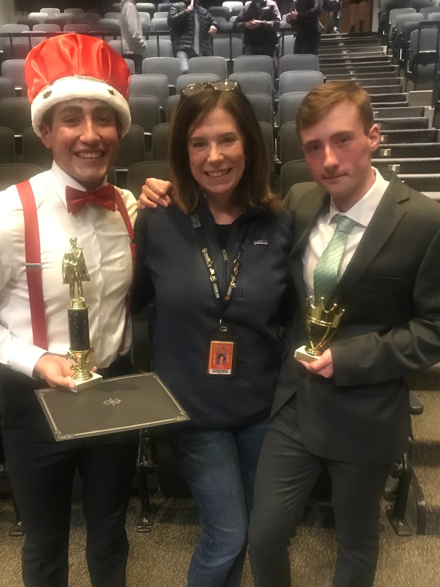 What a show tonight! Mr. McHenry 2022 was a gift to all who were there!  Great contestants, MCs, crew, &amp; crowd! Lucky to have these 2 gems in my class🧡🖤🧡🖤🤠