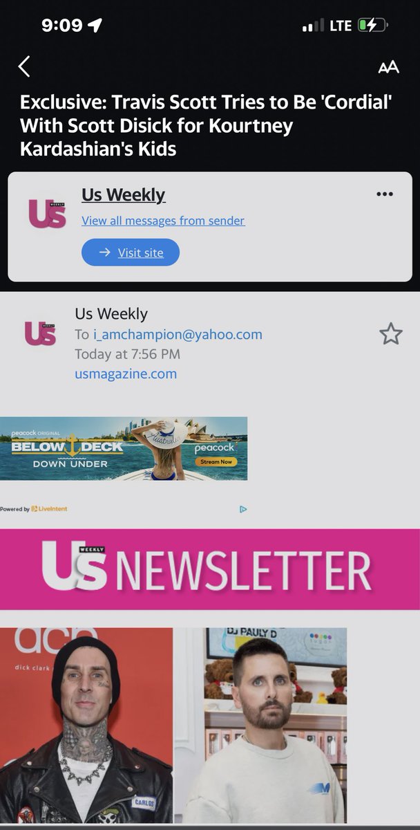 AliCChampion's tweet photo. Really @usweekly ! You must not keep up with the Kardashians because that is not @trvisXX ! That is @travisbarker ! Ridiculous! https://t.co/bDQNwrHYeN