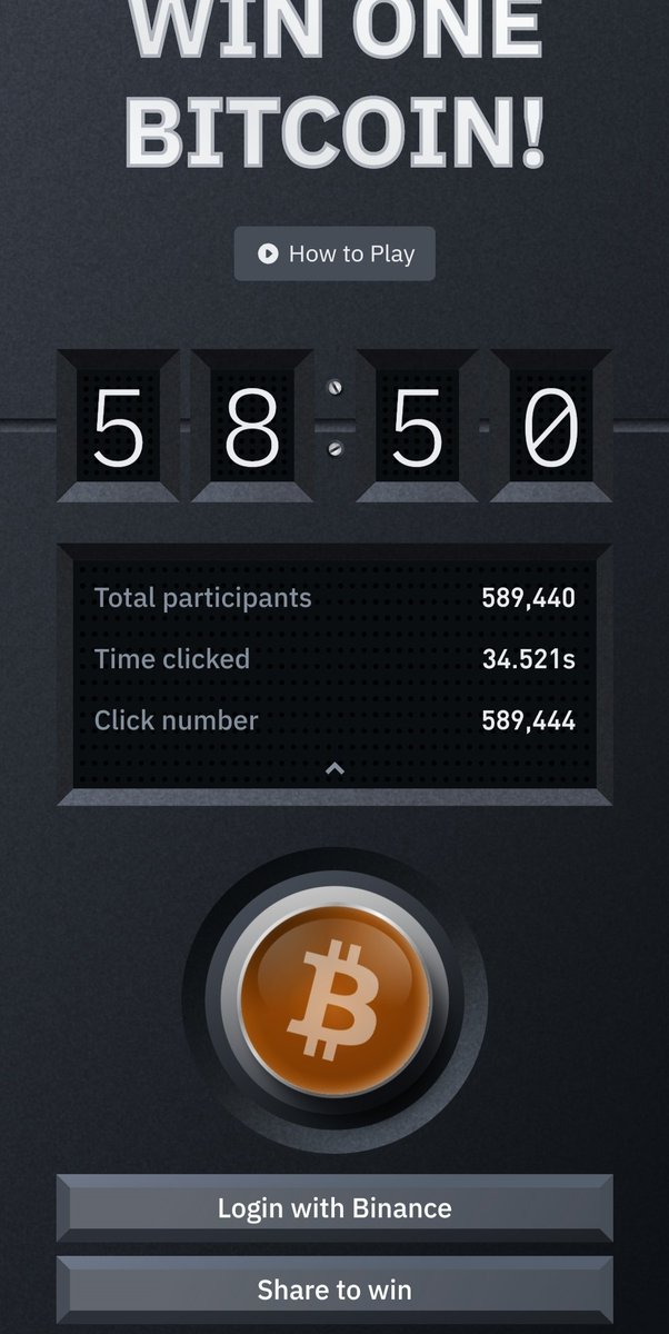 D4GGF's tweet photo. @binance Bitcoin is easy as never to win hin ;) #BitcoinButton #binance https://t.co/1nm2eMxvEz