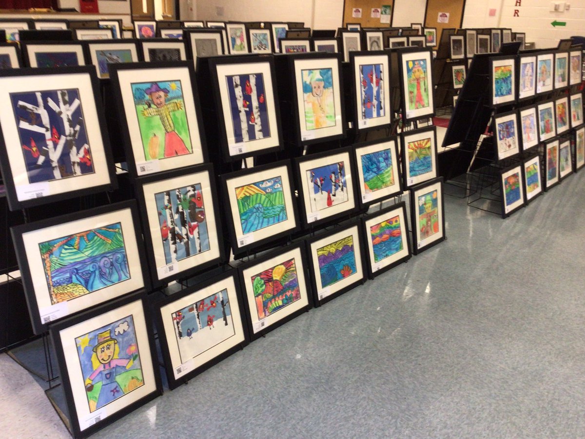 To say our AES Art Show was a success would be an understatement! My heart is so full from seeing these proud kiddos share their awesome artwork tonight! <a href="/cel578/">Cathy Crawford</a> <a href="/Alpharetta_ES/">Alpharetta ES</a> <a href="/ArtsFCS/">Elizabeth Eppes</a> #yam2022 <a href="/ArtomeArtShows/">Artomé Art Shows</a>
