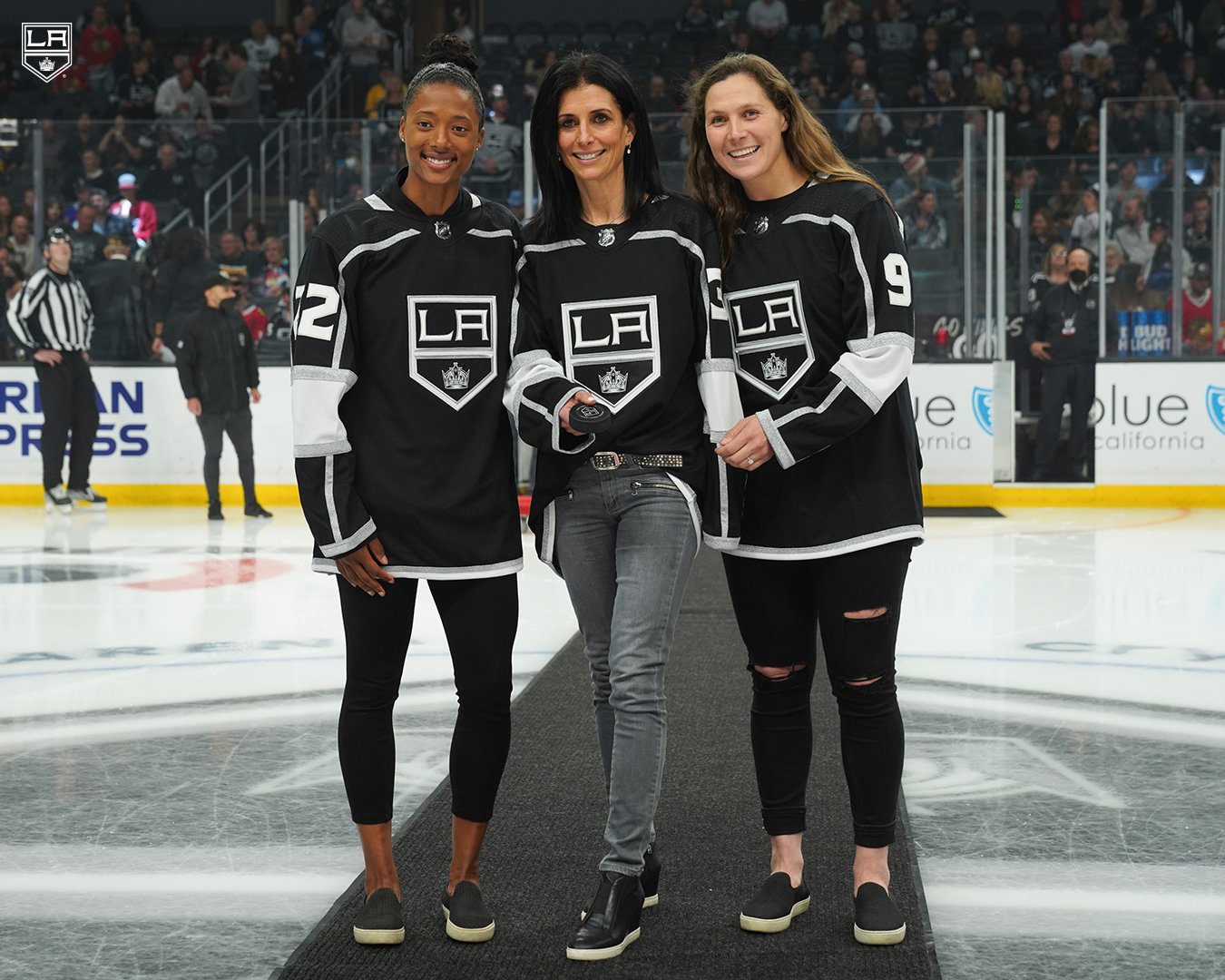 LA Kings on X: Things we love to see 👇👇👇 @SportBlake @ManonRheaume  @meganebozek  / X