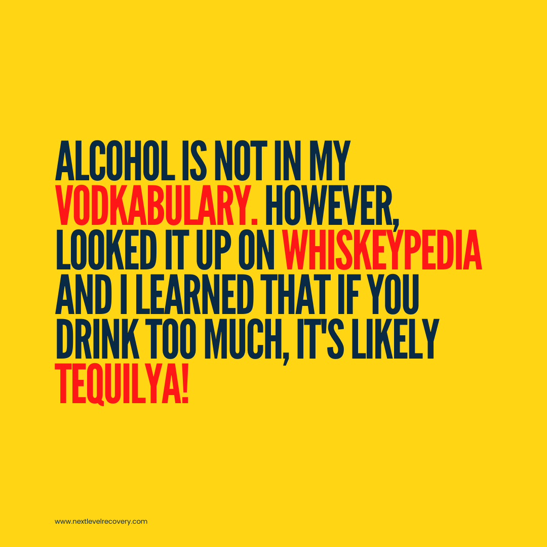NextLevelUtah's tweet image. Lol! What is in your vocabulary?😅 #soberhumor