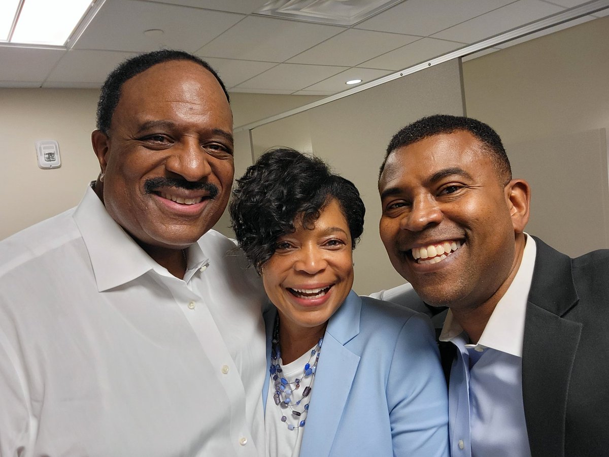 These two <a href="/JBsportscaster/">JB James Brown</a> &amp; <a href="/HolderCharisse/">Charisse Holder</a> have impacted and inspired me on so many levels it's hard to quantify. STAY TUNED to hear why we were able to to spend today together in MINISTRY 🙏🏾