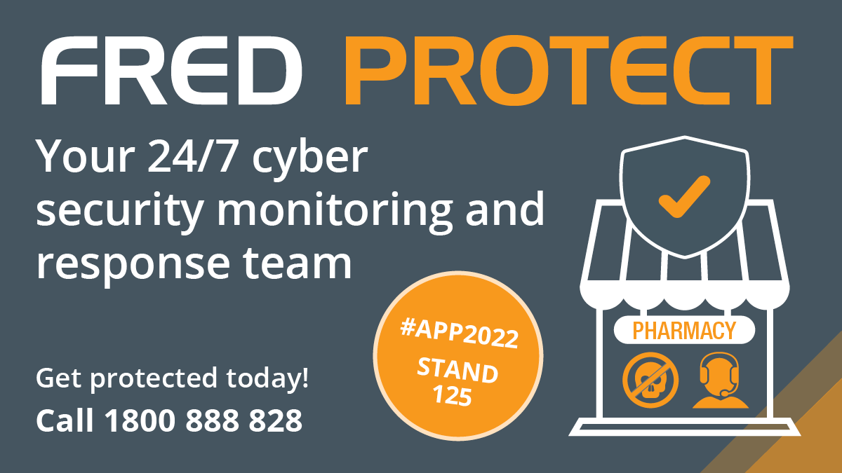 freditgroup's tweet photo. Who is protecting your #communitypharmacy from cyber attack round the clock? Learn why it's so important - #APP2022 stands 125 & 126. https://t.co/mUwPJ8SLaM
@APPConfAus #fredprotect #freditgroup https://t.co/uWeSltP3HN