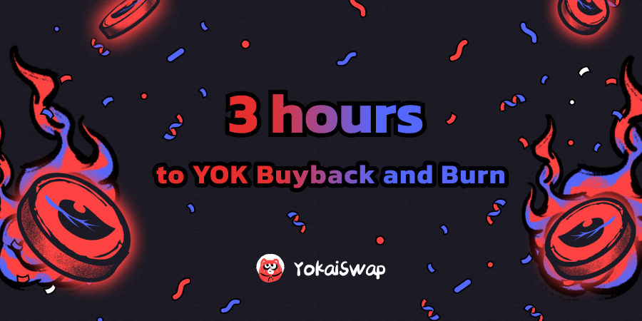 yokaiswapnervos's tweet photo. 🔥Happy $YOK buyback &amp; burn day!🔥
 
Only 3️⃣ hours to go! ❤️‍🔥

(っ＾▿＾)۶🍸🌟🍺٩(˘◡˘ )

#HODL $YOK #Nervosnetwork #DEX #AMM #Tokenburn https://t.co/bi1mP0chRT