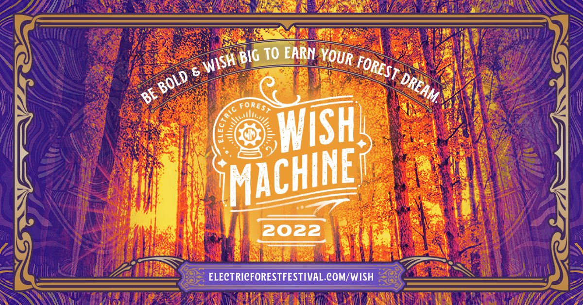 Electric_Forest's tweet photo. When the #ForestFamily asks, The Forest itself often listens! 🔮 #EFWishMachine

Make your own wish before April 1: https://t.co/43aGrl5YTk https://t.co/EpSbauxMV2
