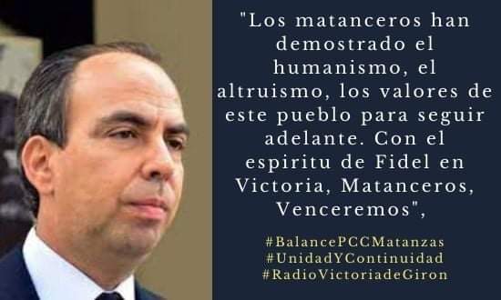 mariofsabines's tweet photo. En la ejemplaridad y la combatividad de los militantes está también la autoridad del Partido. Hagamos de este balance un escenario para consolidar Victorias. #MatancerosEnVictoria #BalancePCCMatanzas #UnidadYContinuidad
#Matanzas https://t.co/bdvO4QAoOe