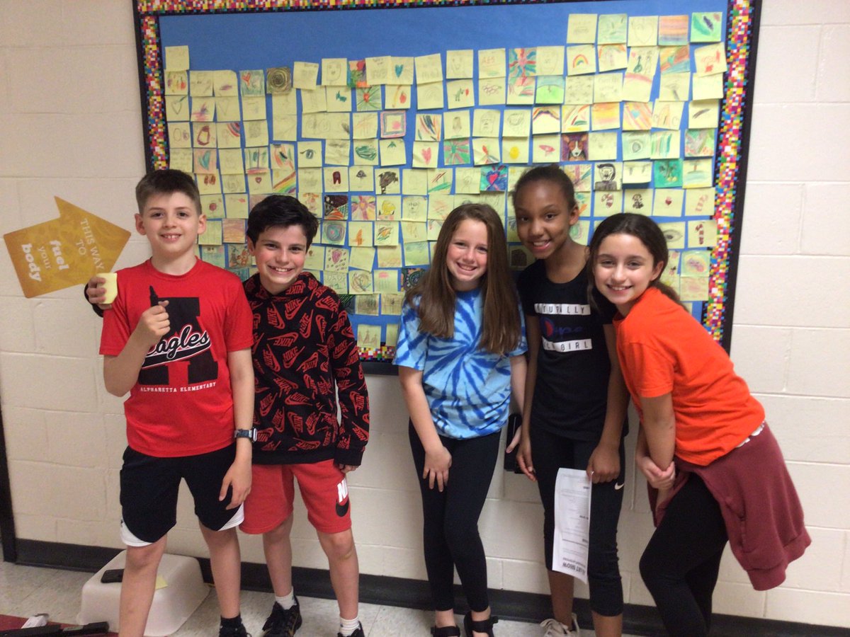 So grateful for these incredible students who helped out at tonight’s Art Show! Their enthusiasm made the night even more fun! <a href="/cel578/">Cathy Crawford</a> <a href="/Alpharetta_ES/">Alpharetta ES</a>