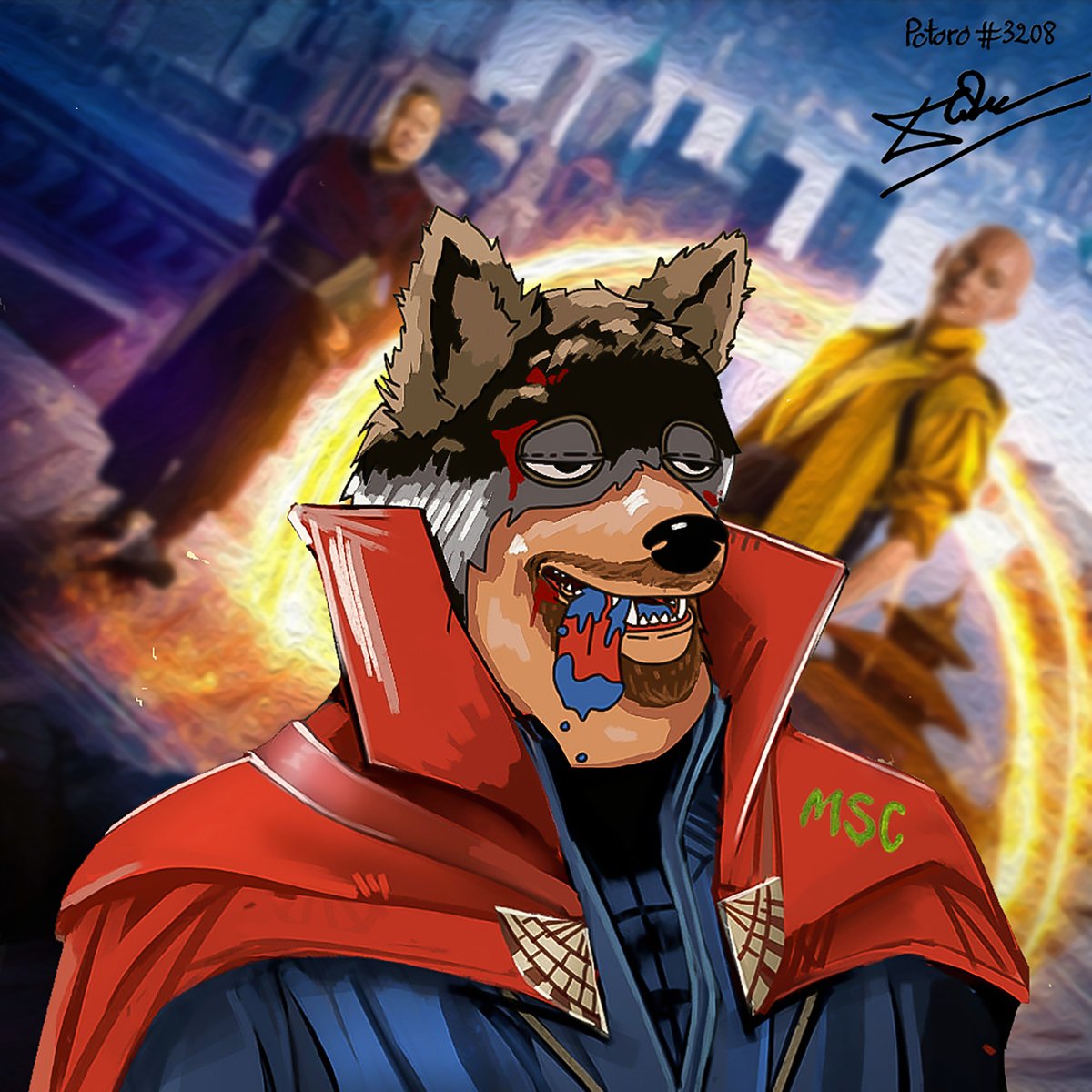 PotoroETH's tweet photo. This is My  14th -15th art 
I hope you enjoy my efforts for the MSC community
@MutantShibaClub
@berrytheartist
@crazyJUUMP
@Gaba8545
@LordSlabs
@AngryVikingzNFT
@faria_89 https://t.co/VQD8czVrgH