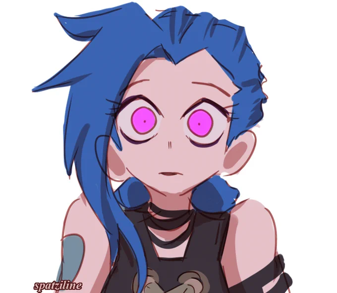 I just finished Arcane and I love her #jinx #jinxfanart #arcanefanart 