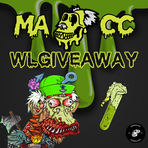 🚨 MACC WL Giveaway! 🚨

🚀Must be Following 
<a href="/StudioDarkk/">StudioDark.NFT ᵍᵐ</a>  &amp; <a href="/GrandpaApeCC/">Grandpa Ape Country Club</a> 
🧪RT, Like, and Comment 
Which legendary grandpa is your favorite?

🏆 10 WINNERS

#GACC #MACC #MACCWL #GrandpaApeCountryClub #WAGMI #NFTs #MutantFam #Giveawaysnft #GrandpaApeCC #IAMGACC #LEGENDARY #1of1