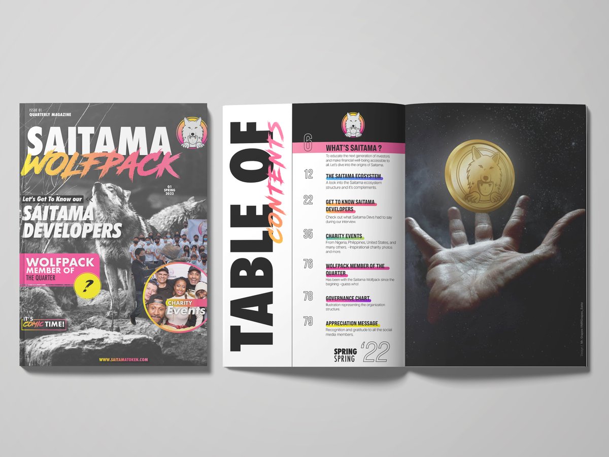 Hey! #SaitamaWolfpack 
📣📣📣💜🐺🐺🐺
DM (Digital Magazine) is HERE 
👉 adobe.ly/3w2dlyG👈

🐺✨Click on the link to view or download online ✨🐺  

**Once the pdf is downloaded in the device the interactivity is gone.