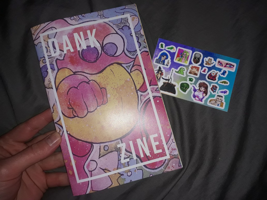 bbbradsmith's tweet image. Some dank Lizard lore has appeared! Also, lizard stickers, a garf sticker, and maybe batman's dissolving skull sticker...

dankzineshop.bigcartel.com/product/dank-z…