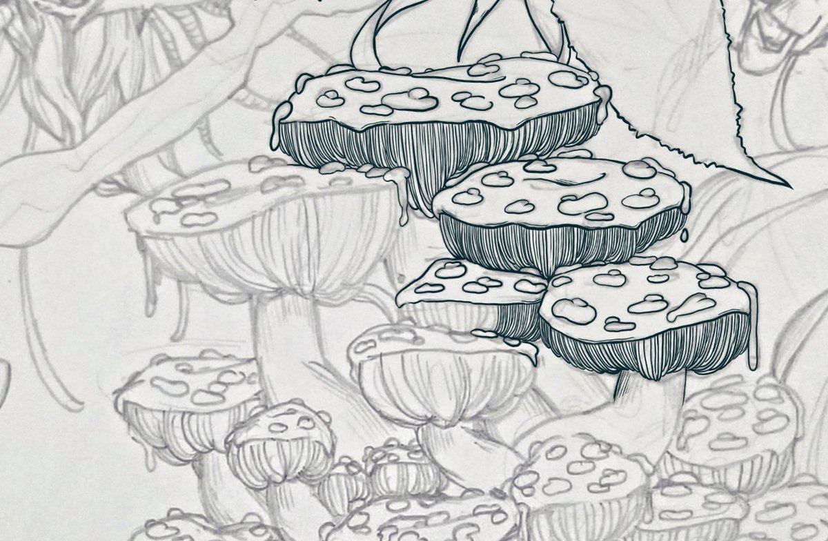 artofstace's tweet photo. Working on some Guild Wars 2 coloring pages for the their Create Space Design contest. The pages will probably be mostly Sylvari and Heart of Thorns inspired. 

(Because as a Scholar of Botanical Illustration, that's where my strengths exist.) 🪴🌱🍃💚
#GW2 #guildwars2 #gw2art https://t.co/4yTtIJ8MO2