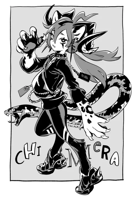 04 - Chimera🐆🐐🐍
#MonsterMarch2022 