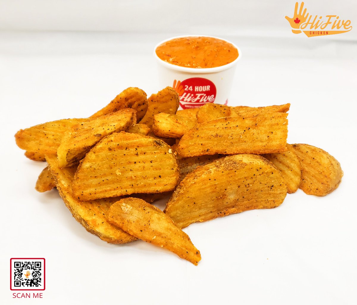 hifivechicken's tweet photo. Crispy and seasoned with herbs makes it the perfect side dish!!
#hifivechicken #potatowedge #crispypotato #crispywedge #frenchfries #friedfood #comfortfood #wings #chickenofinstagram #friedchicken #crispychicken #hifivechickenwings #spicywings #fastfoodcanada #vancouver https://t.co/mFz5ttNgcr