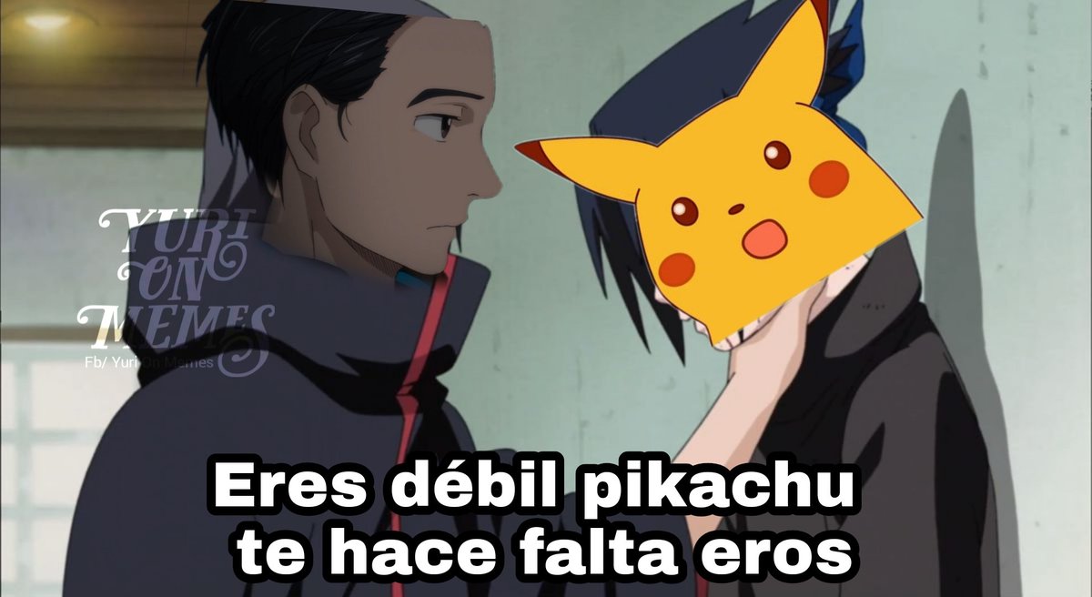 Yuri_OnMemes's tweet photo. Cuando pikachu consiga a su entrenador bailando borracho entonces ahí me hablan 🤙
#yurionice #wewereborntomakehistory https://t.co/fch3P3oe51