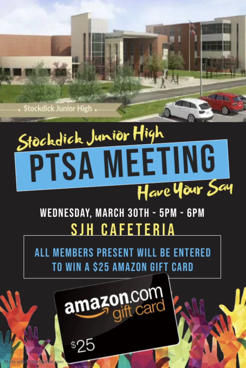 Stockdick JH PTSA (@stockdickjhptsa) on Twitter photo 