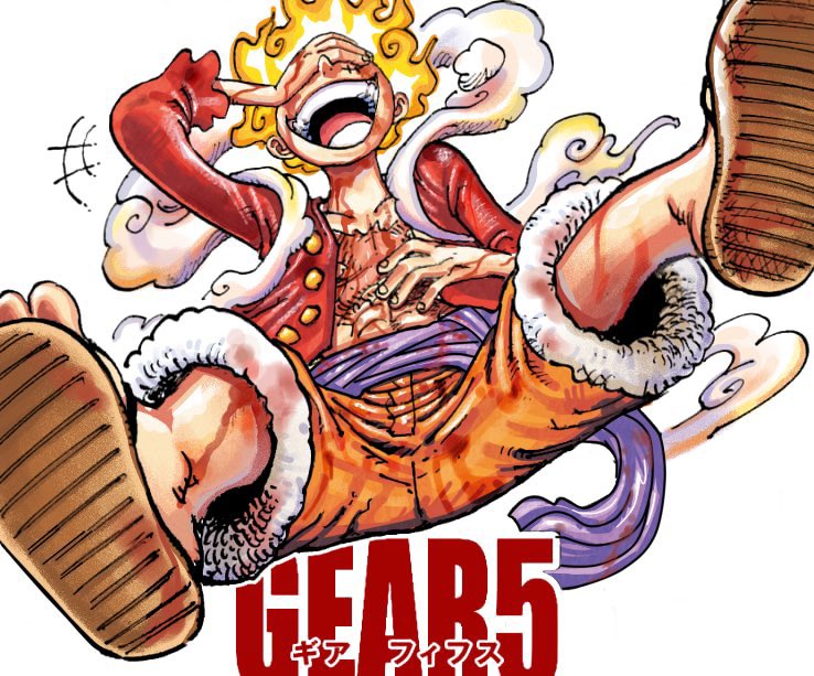 Monkey D. Luffy - Gear 5 by Cidades_Art