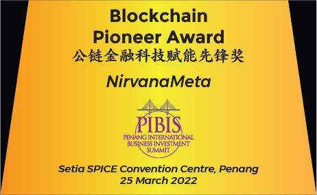 NirvanaMeta's tweet photo. Tonight, former Malaysian Prime Minister Dato' Sri Haji Mohammad Najib award the Blockchain Pioneer Award to NirvanaMeta (MNU).
Contract address of MNU:
 0x6a63bB297EA1e5428Bf9A10c37215616E3583C8B

 Web: https://t.co/wmb3DXAzil https://t.co/pWEDKnrmP1