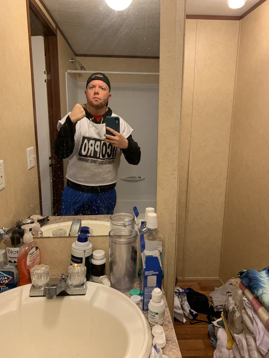 swxpodcast's tweet photo. @chriskanne Sweet! I marked out when I saw the shirt on #AEWDynamite . Sent the pic to @MrKennedy504 to let him know. Long story short #ICOPRO is a huge inside joke between us. ICOPRO. You’ve gotta want it! https://t.co/YS2WCo8CJA
