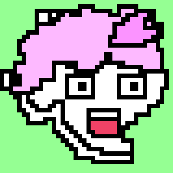 NFT少しお休みしていたのですが再開しました！
Texas face 031です！
本日は桜×テキサスです🌸
#NFTartwork #NFTJapan 
opensea.io/assets/matic/0…