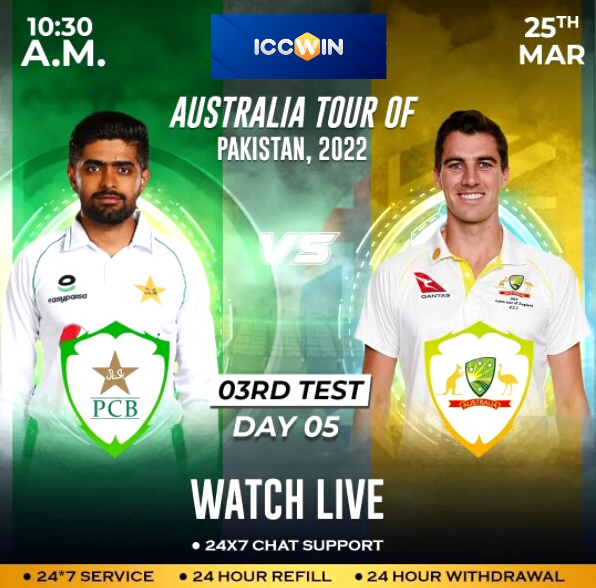 MostPlayApp's tweet photo. 🏆AUSTRALIA TOUR OF PAKISTAN, 2022🏆

 3rd test Match 🏏

PAKISTAN 🆚 AUSTRALIA

Predict &amp; Win 👉 https://t.co/AbnSNKWWIZ 👈

3rd Test: Pakistan's Imam, Shafique stay solid to set up thrilling final day. 
#pakistan #australia #testcricket  #ICCWIN #ICC #iccwin #PAKvAUS https://t.co/9NU2Ja7GiX