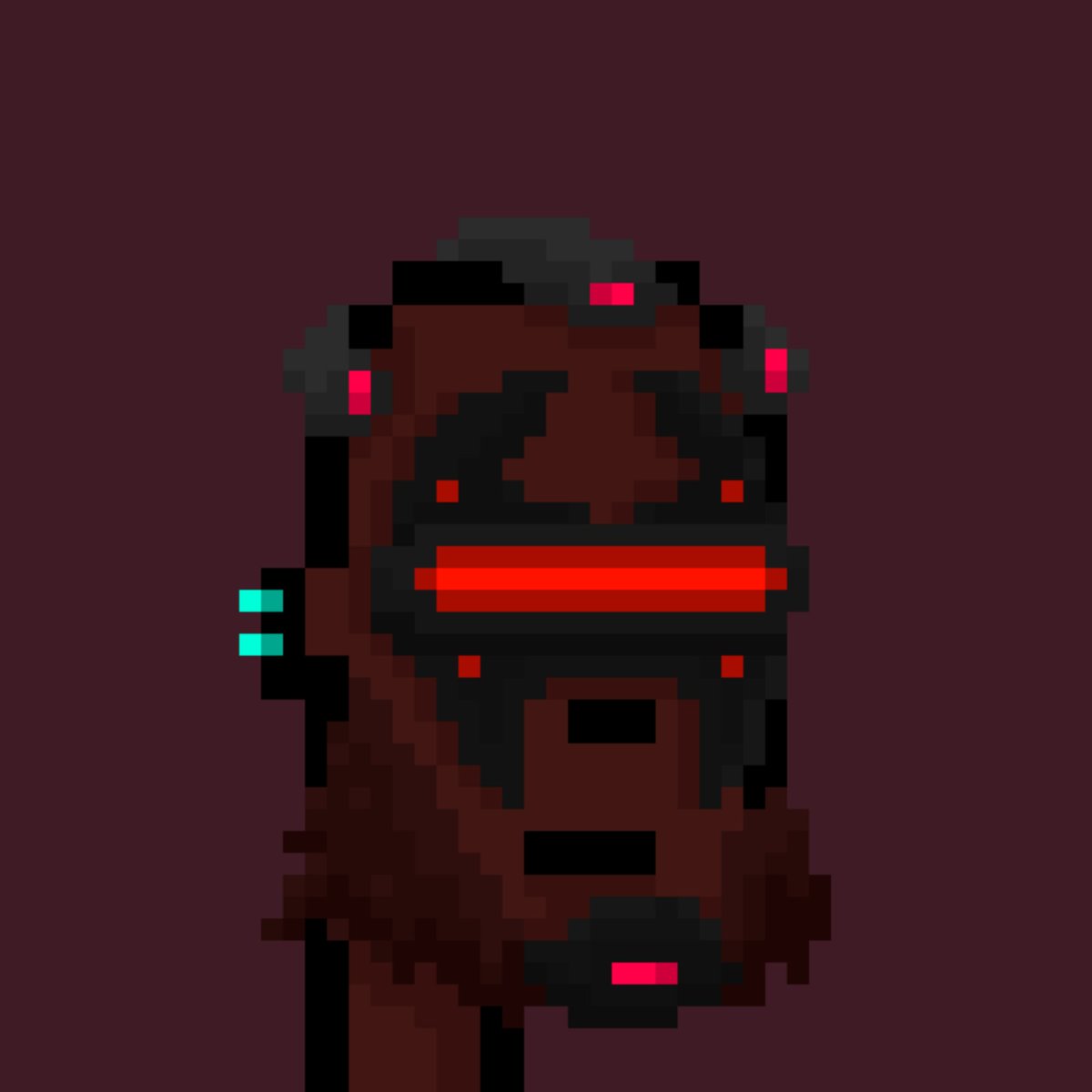 rounikun's tweet photo. Coming down to 2 last pieces of @NFTCyberPunks  before we hit finish line of the first series. I am beyond grateful for all the support you've given me for almost a year now. Thank you so much 🙌🙏🤍 https://t.co/cmETTiWLYz