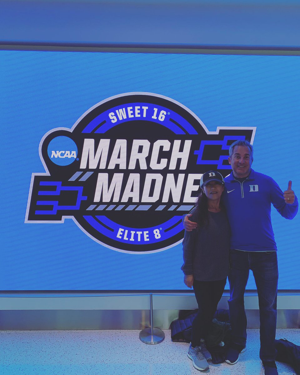 jonshalowitz's tweet photo. Let’s go Duke!! #MarchMadness2022 #goduke #winitforcoachK #mmselfie https://t.co/5807qhZERY