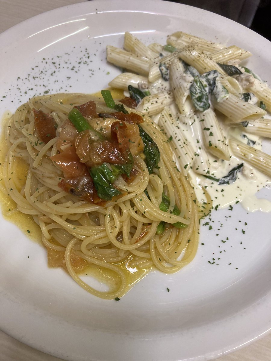39rumble's tweet photo. 今日のパスタランチ。

#境港ランチ #鳥取ランチ https://t.co/93WuZRua4o