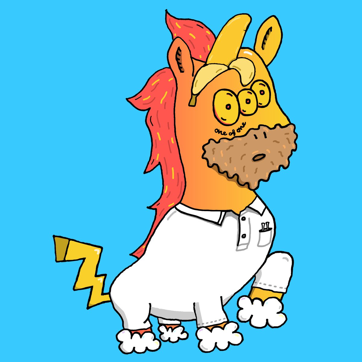 Whoah! I grew a beard...and a 3rd eye 👀

GN 🦄 friends

#NFT #NFTCommunity #nftart