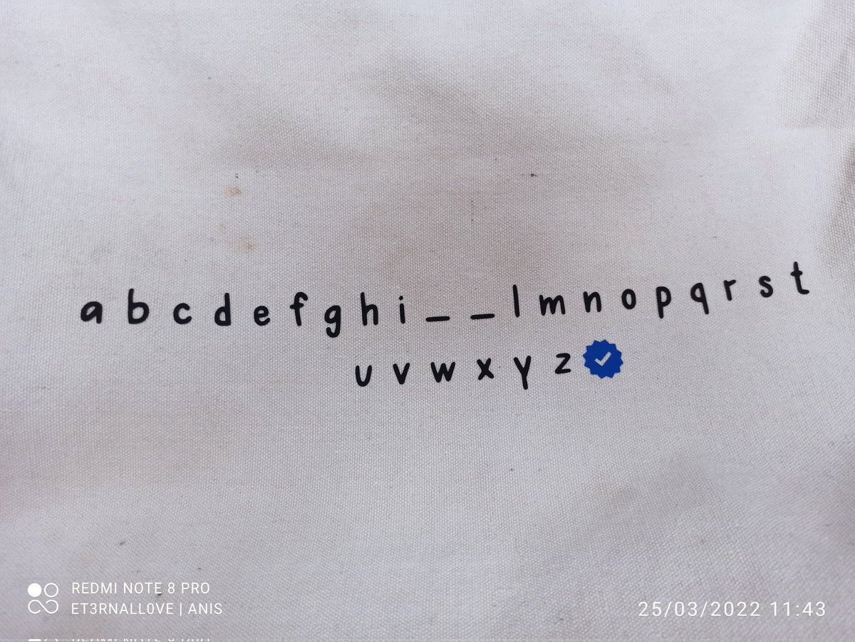 ~et3rnalL0ve⁷♡𝓝𝓮𝓿𝓮𝓻 𝓛𝓮𝓽 𝓖𝓸 (@amoy_anyss) on Twitter photo Never thought Jungkook will change his iconic username IG handle. This is will be legendary & will be my most fave memories of me. My totebag, I will cherish it. (Ignore the stain, just used yesterday evening in the rain) 😅
Buy from <a href="/BorahaeraM/">BoraHaera.my</a> Never thought Jungkook will change his iconic username IG handle. This is will be legendary & will be my most fave memories of me. My totebag, I will cherish it. (Ignore the stain, just used yesterday evening in the rain) 😅
Buy from <a href="/BorahaeraM/">BoraHaera.my</a>