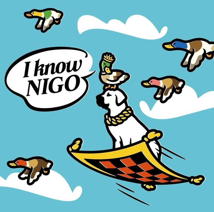 Pharrell Williams on X: 11 MINUTES UNTIL 'I KNOW NIGO' IS OUT DROP A 🦆 TO  BE BLESSED BY THE LUCKY NIGO DUCK @nigoldeneye  / X