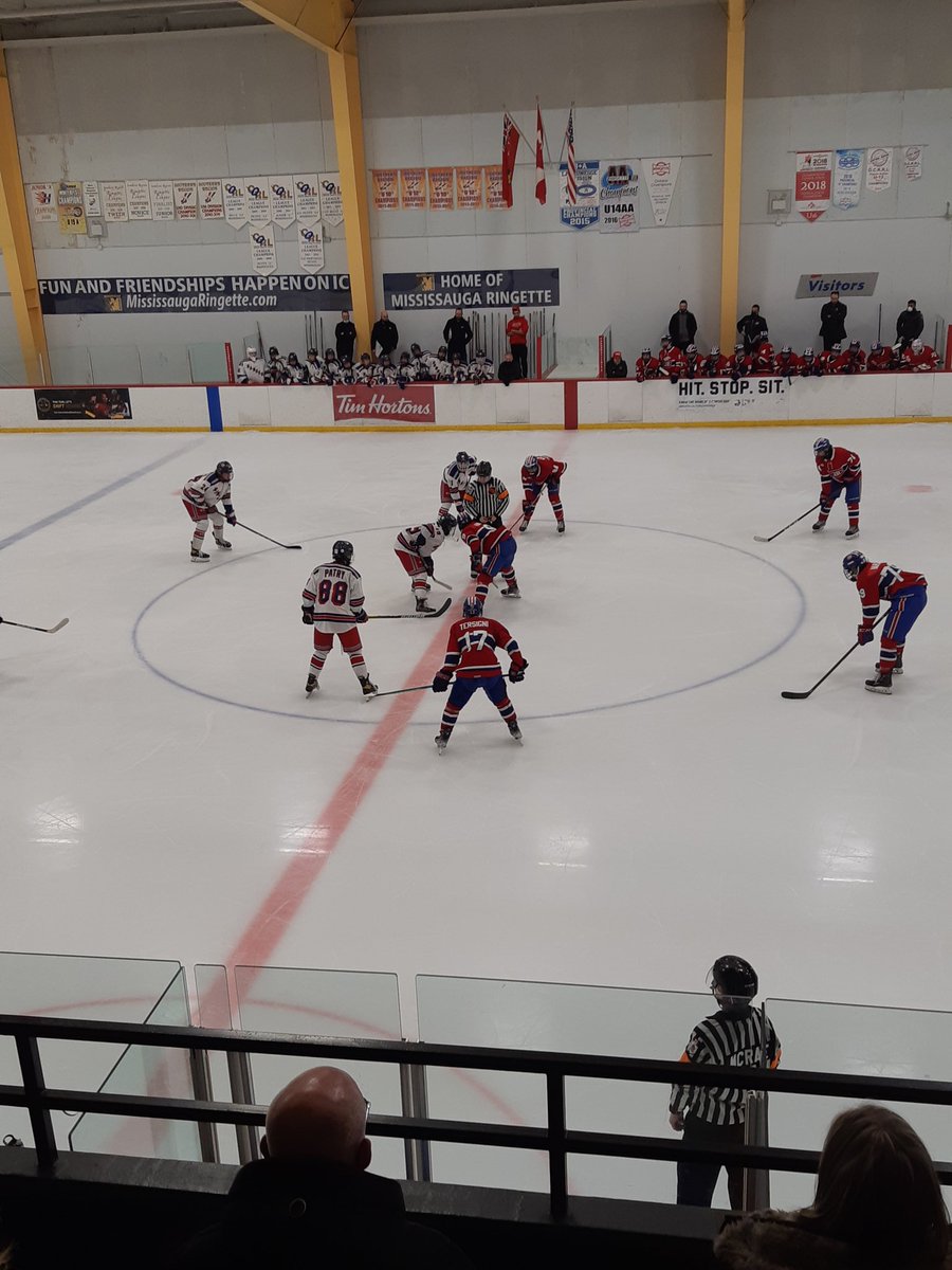 U16 GTHL Playoffs tonight at Iceland. Double header. Toronto Red Wings took down the Missy Sens 5-4. JRC defeated North York 5-3 in a good battle <a href="/ISShockey/">ISS Hockey</a> #2022OHLDraft