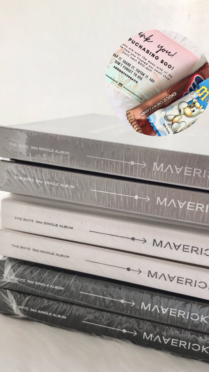 kyusmails's tweet photo. my maverick albums arrived yesterday 💗 thank you so much @BoosKworld for packing it securely, it arrived really safe talaga 🥰 i'm soaper excited na buksan 'to 💖 bermudakyu labaaas!!! https://t.co/MHqAk9Qn3a