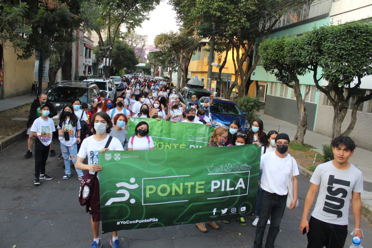 Ponte_Pila_'s tweet photo. Hoy realizamos 16 Caminatas Perrunas #PontePila una por alcaldías.
Agradecemos a las y los vecinos de las 16 demarcaciones que participaron con nosotros #PontePila pon #SaludEnTuVida
¡Acercamos el deporte comunitario a todas las colonias, pueblos y barrios de la Ciudad de México! https://t.co/v3VvAs3hFZ