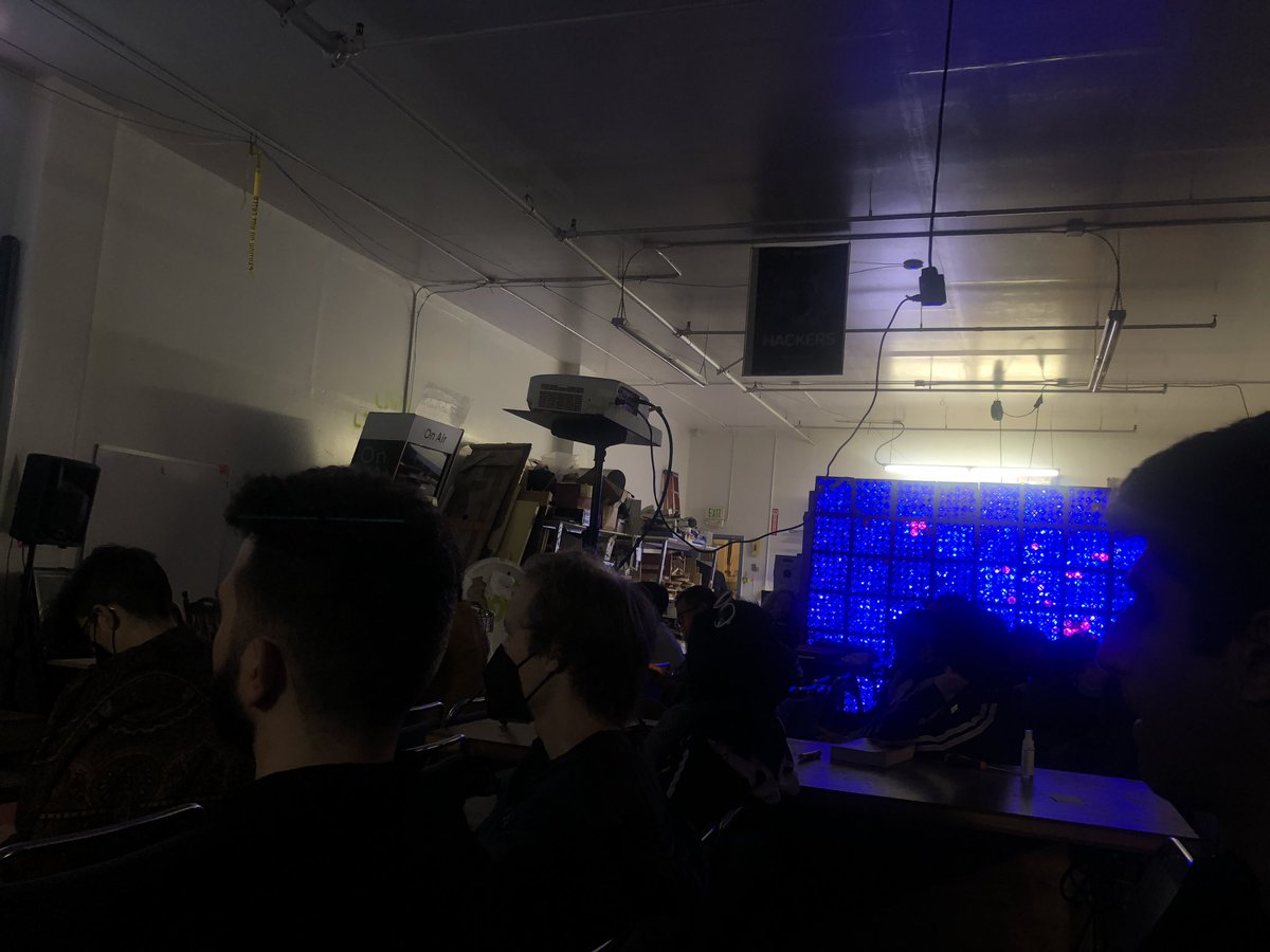 suyashcjoshi's tweet image. So good to be at a tech meetup at @noisebridge tonight after 3 plus years .. topic tonight - BCI by @NeuroTechX - BCI Games, #brainflow library for programming with EEG data, BCI + VR etc