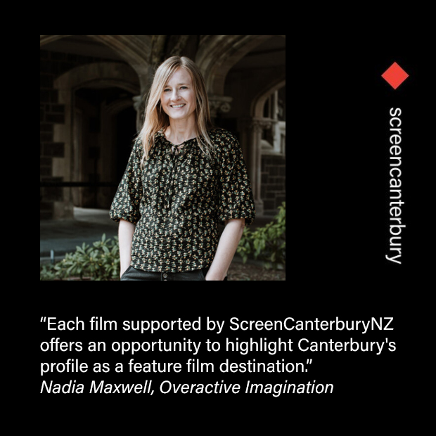 The SCNZ Production Grant closes April 1st so be sure to get in quick!

Canterbury local, Nadia Maxwell was one of the first recipients of the grant. She is producing the feature film 'The Letting Go' with Nic Gorman directing. 

To apply, click here: ow.ly/qXQu50IpTjY