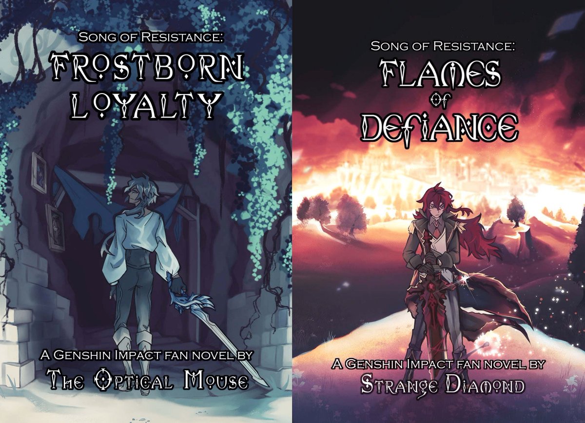 StrangeDiamond5's tweet photo. Preorders for the Song of Resistance Fan Novel are now open!

Relive the epic tale of Mondstadt’s darkest hour and the heroes who met it head on with your own copy or commemorative charm!

#SongOfResistance

https://t.co/2aFbZTxBTR https://t.co/lihqRAAxtb